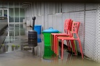 terrasse en hiver
